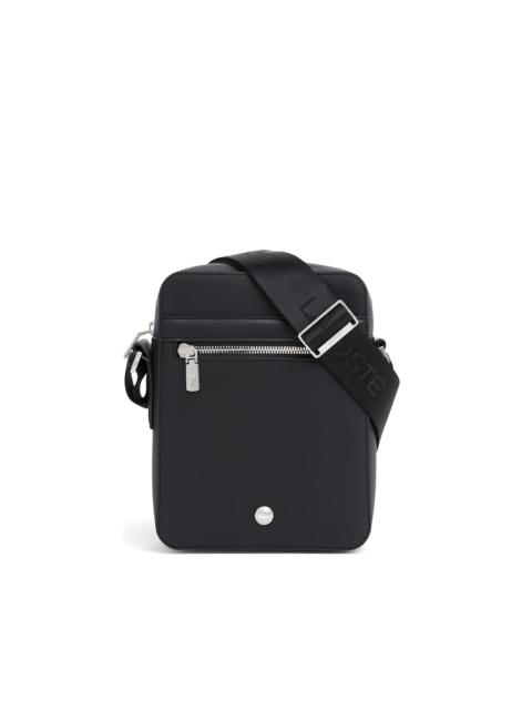 LACOSTE zip detail messenger bag