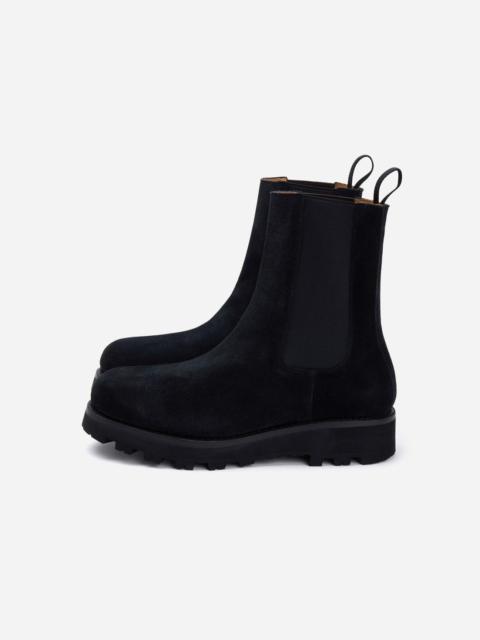 3sixteen Lug Chelsea Boot ~ Black Suede