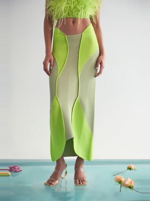 Cult Gaia LENNY KNIT SKIRT