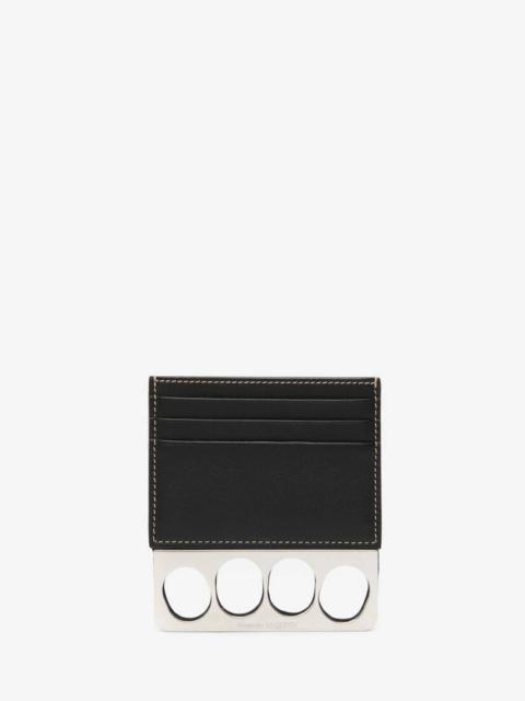 Alexander McQueen Men's The Grip Card Holder in Black