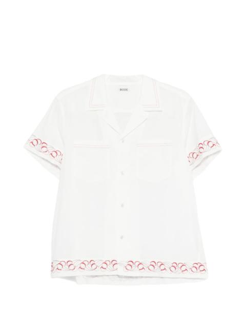BODE Cherry Lane embroidered shirt