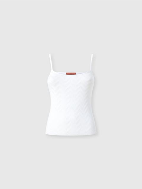 Missoni Tonal chevron tank top