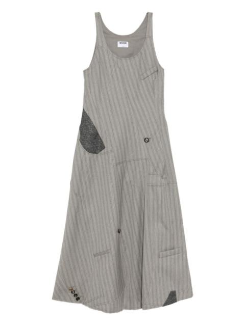 Moschino asymmetric sleeveless dress