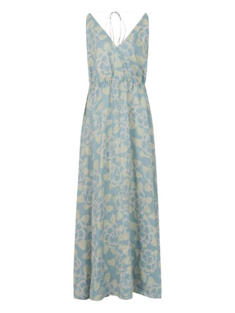 Marni floral-pattern maxi dress