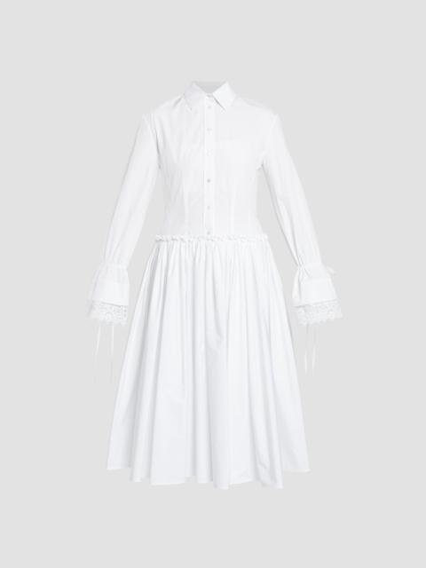 Erdem COTTON POPLIN SHIRT DRESS