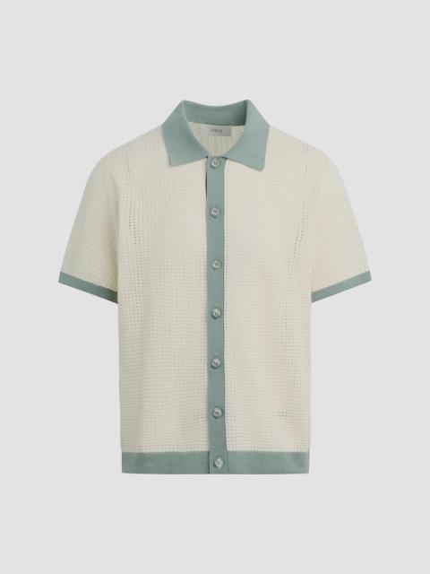 Joe's Jeans Men's Cabana Crochet Cardigan - Egret