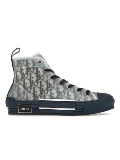 Dior B23 High Top Blue Oblique