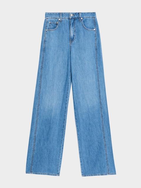TWP West 11th St Wide-Leg Jeans