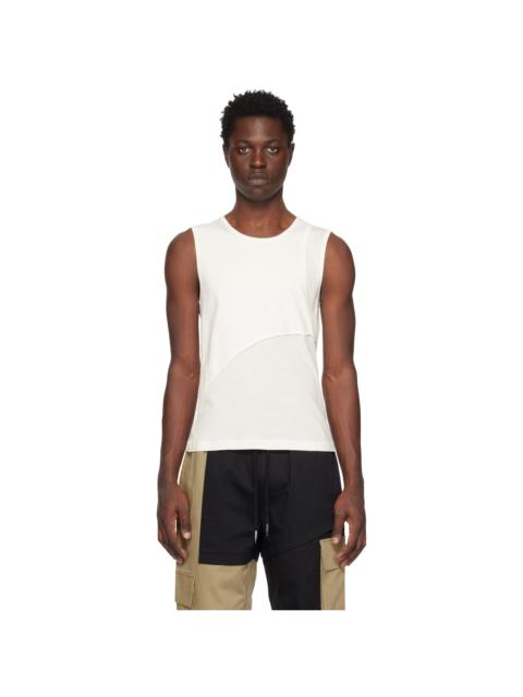 FENG CHEN WANG White Layered Tank Top