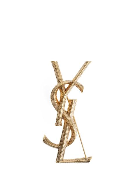 SAINT LAURENT Cassandre Snake Brooch