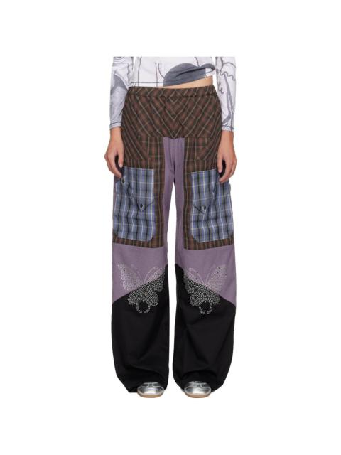 Chopova Lowena Multicolor Tartan Vega Trousers