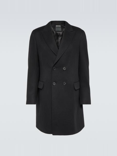 ZEGNA Wool and cashmere-blend coat
