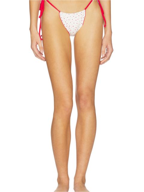 Frankies Bikinis Tidal Cotton Bottom