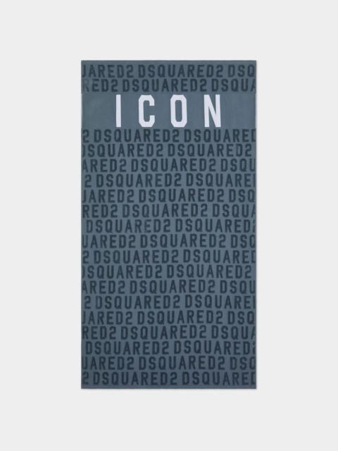 DSQUARED2 ICON DSQUARED2 INTARSIA TOWEL