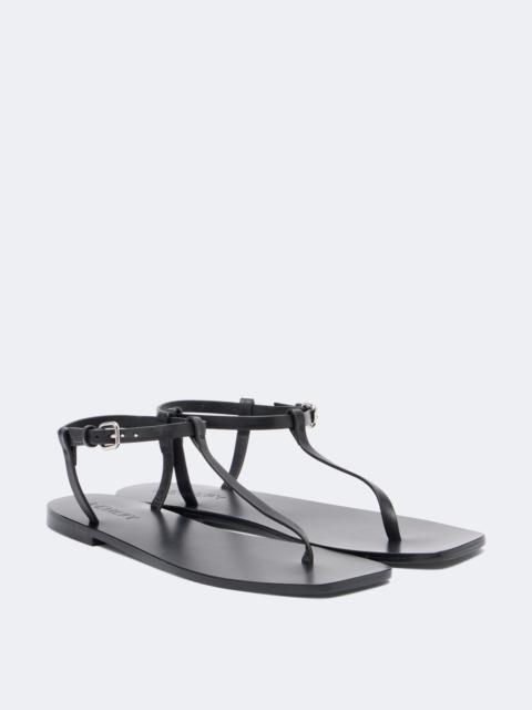A.EMERY Clara leather thong sandals