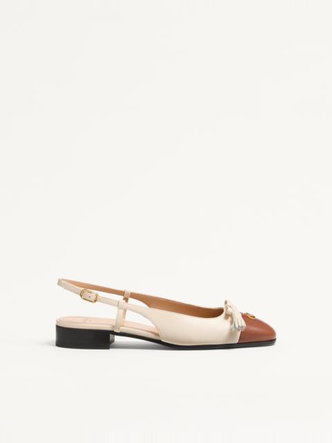 Valentino VALET DU ROI KID SLINGBACK BALLERINA 25MMM
