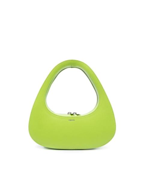 COPERNI curved leather tote bag