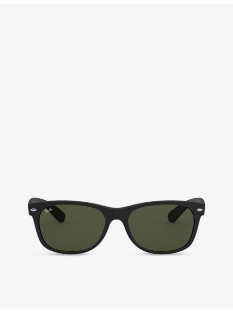 Ray-Ban RB2132 New Wayfarer Classic square-frame nylon sunglasses
