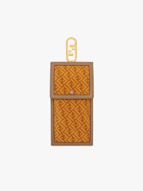 FENDI Yellow suede cover