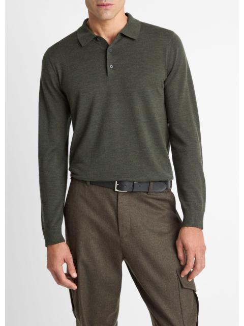 Vince Wool Polo Sweater