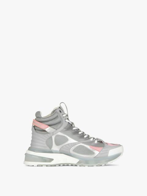 Givenchy GIV 1 TR HIGH SNEAKERS IN MESH, SUEDE AND LEATHER
