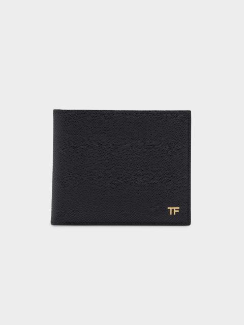 TOM FORD Men's T Line Small Grain Leather Bifold Wallet