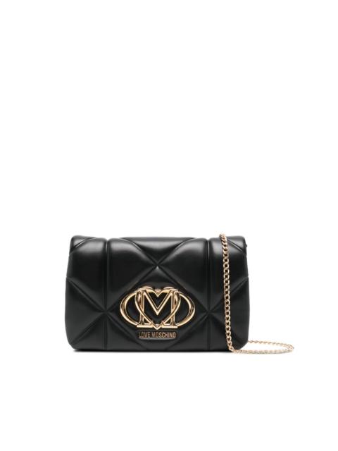 Moschino quilted chain cross body bag