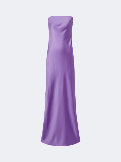 NORMA KAMALI Strapless satin gown