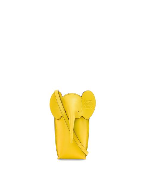 Loewe Elephant Pocket in classic calfskin