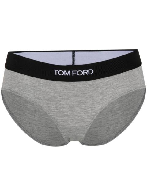 TOM FORD grey logo briefs