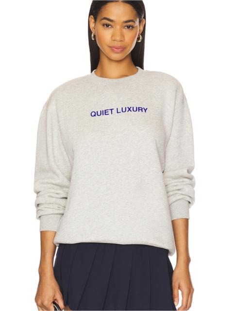 Museum of Peace & Quiet Quiet Luxury Crew Neck Sweatshirt