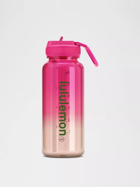 lululemon Back to Life Clear Bottle 32oz *Straw Lid