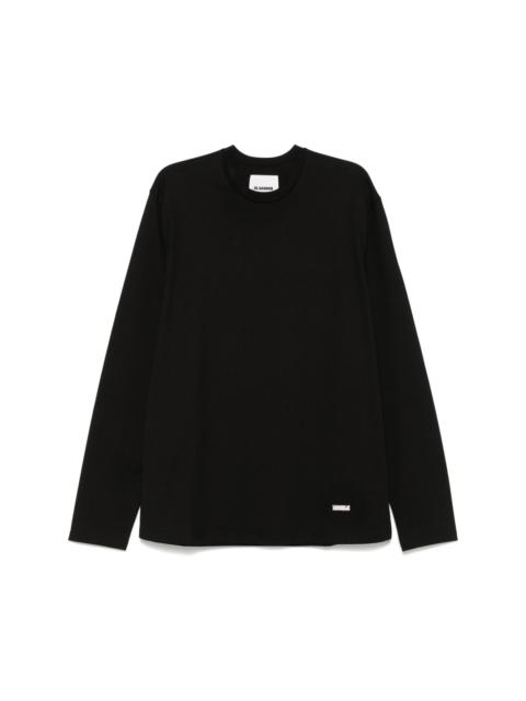 Jil Sander logo-plaque T-shirt