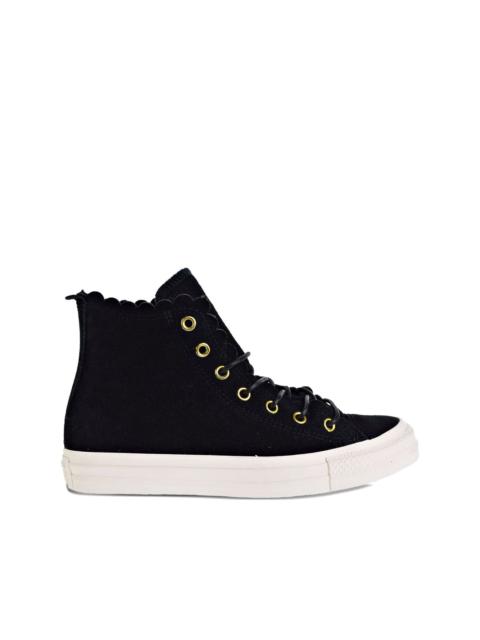 Converse Chuck Taylor All Star Hi Frilly Thrills "Black" sneakers