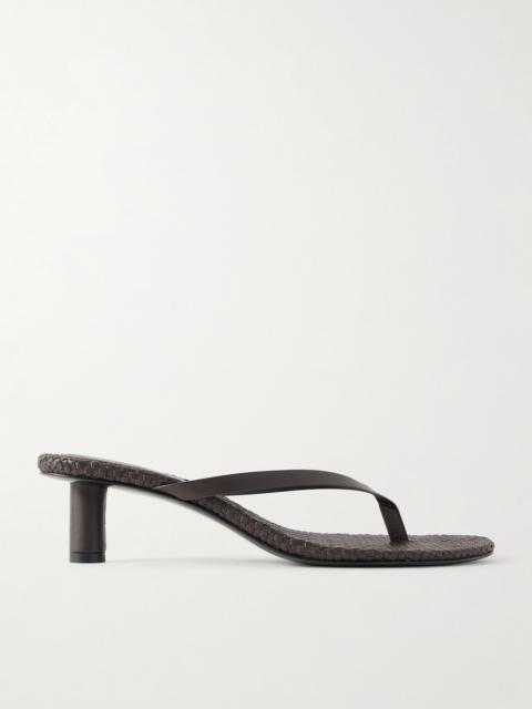 ST. AGNI Leather Sandals