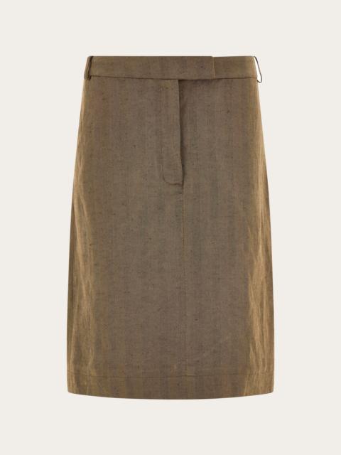 FERRAGAMO Knee length skirt
