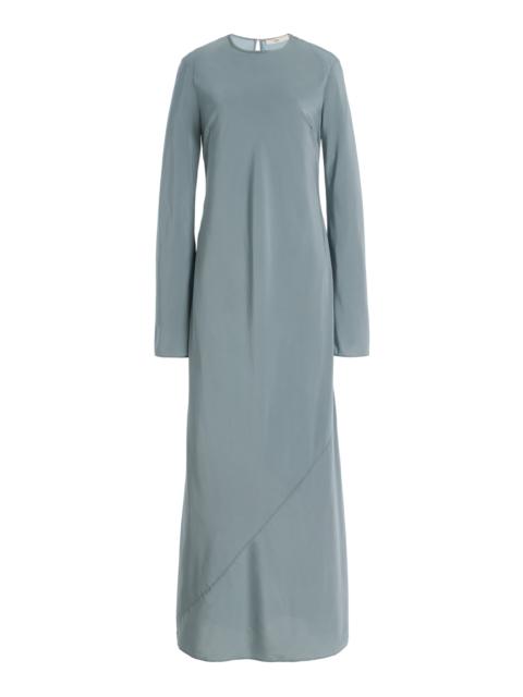 SIR. Piero Silk Gown blue