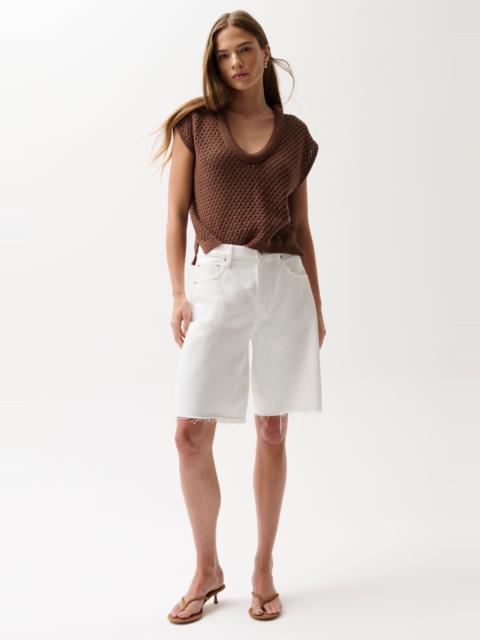 PISTOLA NOLAN RELAXED STRAIGHT CUT OFF - PAPER WHITE