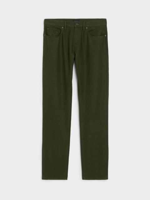 TODD SNYDER Slim 5-Pocket Linen Pant