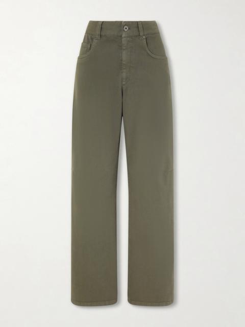 Brunello Cucinelli High-rise Wide-leg Jeans