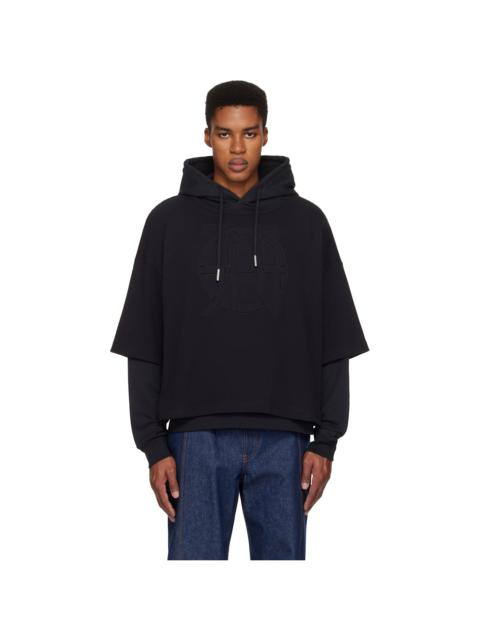 Jean Paul Gaultier Black 'The Oversized JPG' Hoodie