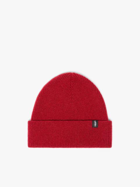 RED ECO CASHMERE BEANIE
