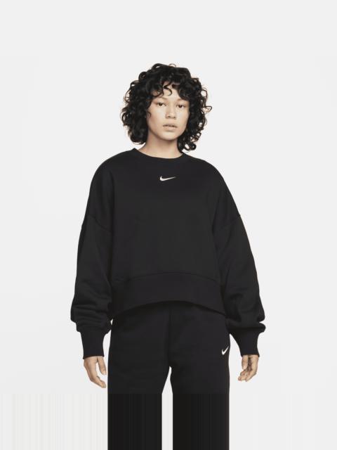 Women's Nike Sportswear Phoenix Fleece Over-Oversized Crew-Neck Sweatshirt