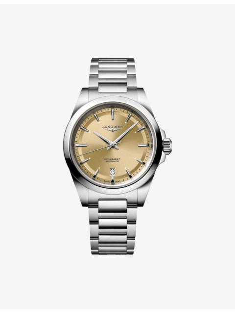 Longines L3.720.4.62.6 Conquest 38mm Stainless-Steel Automatic Watch