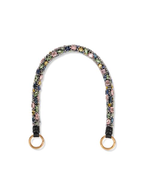 Etro rhinestone bag handle