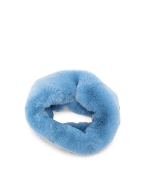 The Frankie Shop Ginevra faux fur scarf
