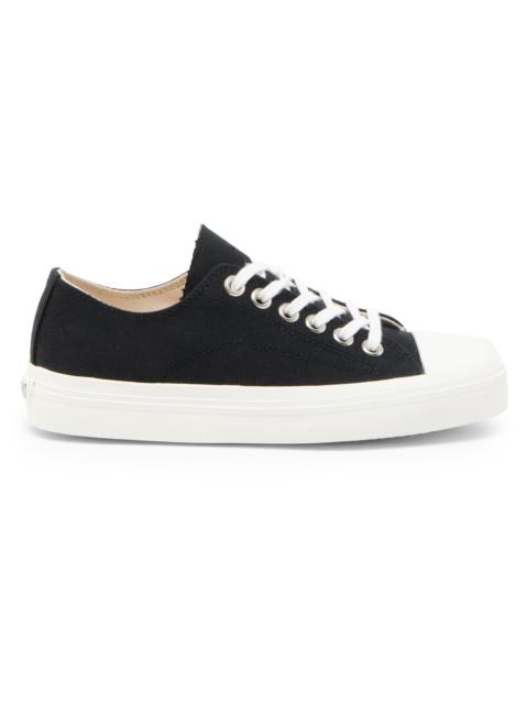 Moschino Women's Edge Canvas Low-Top Sneakers - Black