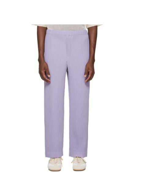 ISSEY MIYAKE Purple Monthly Colors July Trousers