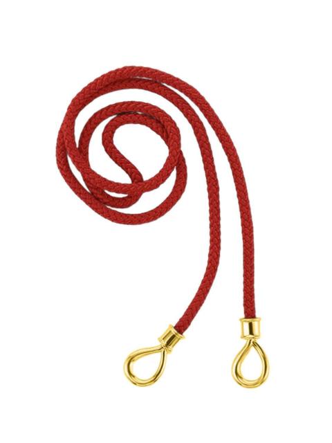 MARLA AARON Red Balloon The String Project Necklace - Yellow Gold