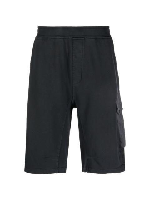 Ten C side flap-pocket detail shorts